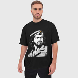 Футболка оверсайз мужская Che Guevara - Hasta La Victoria, цвет: 3D-принт — фото 2