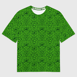 Футболка оверсайз мужская Shrek: Pattern, цвет: 3D-принт