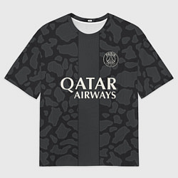 Мужская футболка оверсайз Неймар форма ПСЖ 23-24 третья