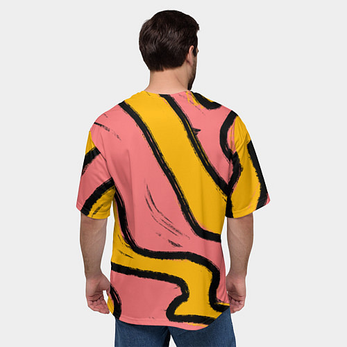 Мужская футболка оверсайз Аня Форджер лицо / 3D-принт – фото 4