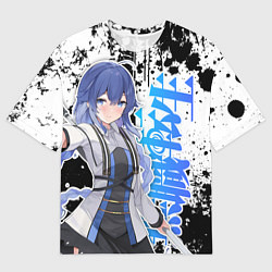 Футболка оверсайз мужская Рокси из Реинкарнации безработного, цвет: 3D-принт