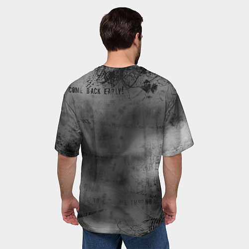 Мужская футболка оверсайз Devision - a band from germany / 3D-принт – фото 4