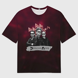 Футболка оверсайз мужская Depeche Mode - spirit tour, цвет: 3D-принт
