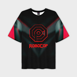 Мужская футболка оверсайз Robocop новая игра шутер