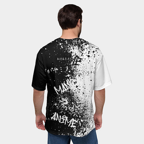 Мужская футболка оверсайз Такемичи ханагаки из токийских мстителей / 3D-принт – фото 4