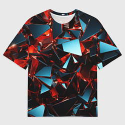 Футболка оверсайз мужская Симметрия бесконечности, цвет: 3D-принт