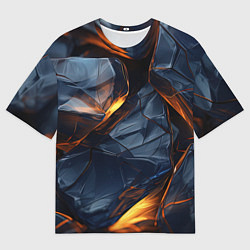 Футболка оверсайз мужская Нестандартный порядок, цвет: 3D-принт