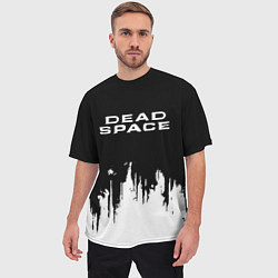 Футболка оверсайз мужская Dead Space монстры космоса, цвет: 3D-принт — фото 2