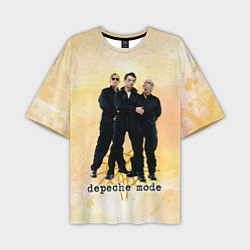 Мужская футболка оверсайз Depeche Mode - Universe band