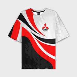 Мужская футболка оверсайз Evo racer mitsubishi - uniform