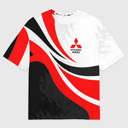 Футболка оверсайз мужская Evo racer mitsubishi - uniform, цвет: 3D-принт