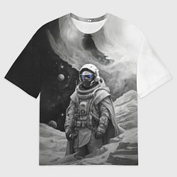 Мужская футболка оверсайз Космической путешественник