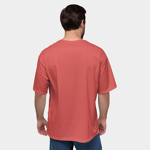 Мужская футболка оверсайз Minimalistic Christmas / 3D-принт – фото 4