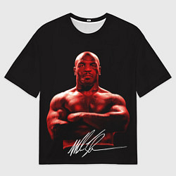 Мужская футболка оверсайз Майк Тайсон боксёр профессионал