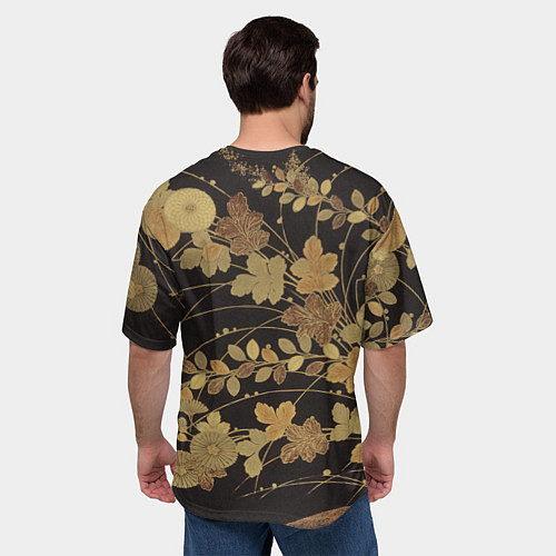 Мужская футболка оверсайз Декоративное искусство / 3D-принт – фото 4