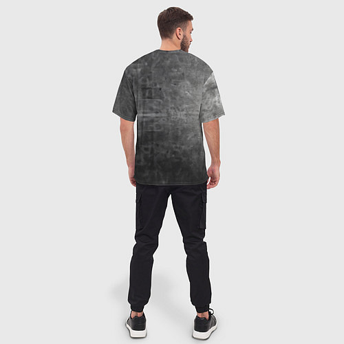 Мужская футболка оверсайз Викинг с топорами / 3D-принт – фото 4