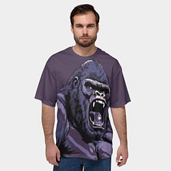 Футболка оверсайз мужская Lord of the Jungle, цвет: 3D-принт — фото 2