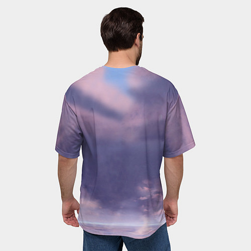 Мужская футболка оверсайз Унесенные призраками- дракон и девочка / 3D-принт – фото 4