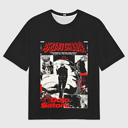 Мужская футболка оверсайз Годжо во всей красе