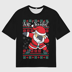 Футболка оверсайз мужская Португальский Санта Клаус, цвет: 3D-принт