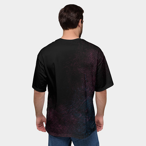 Мужская футболка оверсайз Undead Unluck - Fuuko and Andy / 3D-принт – фото 4