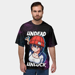 Футболка оверсайз мужская Undead Unluck - Characters, цвет: 3D-принт — фото 2