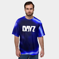 Футболка оверсайз мужская Dayz strom gradient, цвет: 3D-принт — фото 2