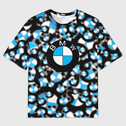 Мужская футболка оверсайз BMW sportlogo