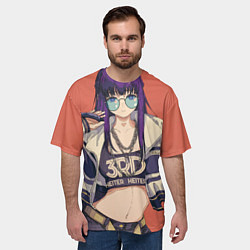 Футболка оверсайз мужская Fern: Heiter Heiter, цвет: 3D-принт — фото 2