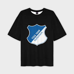 Футболка оверсайз мужская Hoffenheim logo fc, цвет: 3D-принт