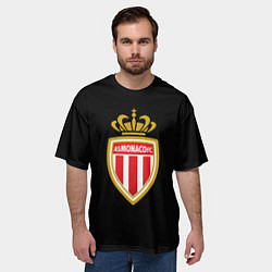 Футболка оверсайз мужская Monaco fc, цвет: 3D-принт — фото 2