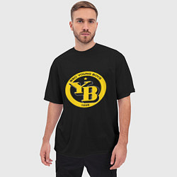 Футболка оверсайз мужская Young Boys футбольный клуб, цвет: 3D-принт — фото 2