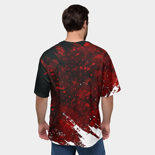 Мужская футболка оверсайз Team Fortress 2 текстура гейм / 3D-принт – фото 4