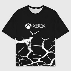 Футболка оверсайз мужская Xbox game текстура рельеф, цвет: 3D-принт