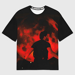 Футболка оверсайз мужская Save your tears, цвет: 3D-принт