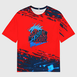 Футболка оверсайз мужская Shadow Warrior actions game, цвет: 3D-принт