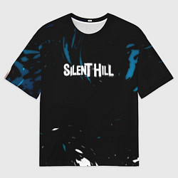 Мужская футболка оверсайз Silent hill remake game