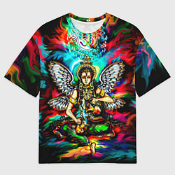 Футболка оверсайз мужская Умеренность, цвет: 3D-принт