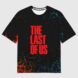 Футболка оверсайз мужская Одни из нас текстура зомби, цвет: 3D-принт