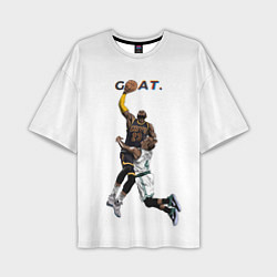 Мужская футболка оверсайз Goat 23 - LeBron James
