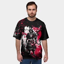 Футболка оверсайз мужская Ghost of Tsushima - samurai, цвет: 3D-принт — фото 2
