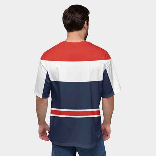 Мужская футболка оверсайз СССР - Союз Советских Социалистических Республик / 3D-принт – фото 4