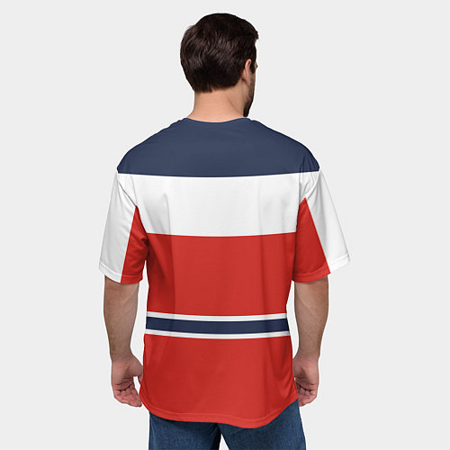 Мужская футболка оверсайз Союз Советских Социалистических Республик - СССР / 3D-принт – фото 4