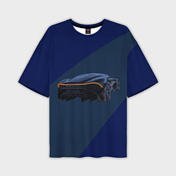 Мужская футболка оверсайз Bugatti Divo с полосой