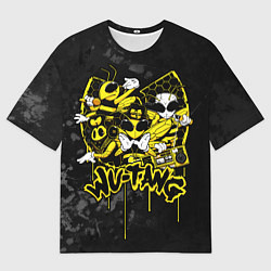 Футболка оверсайз мужская Wu tang killa bees, цвет: 3D-принт