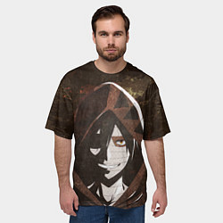 Футболка оверсайз мужская Зак Фостер из Ангела кровопролития, цвет: 3D-принт — фото 2