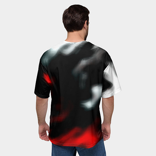 Мужская футболка оверсайз Accept rock steel / 3D-принт – фото 4