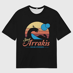 Футболка оверсайз мужская Арракис Дюна Шаи-Хулуд, цвет: 3D-принт