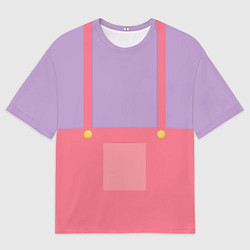 Мужская футболка оверсайз Костюм Джекса удивительный цифровой цирк