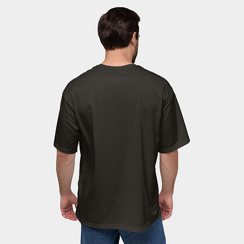 Мужская футболка оверсайз Жеребенок в колпачке - милая зебра / 3D-принт – фото 4